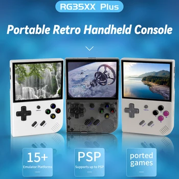 Anbernic RG35XX Plus Handheld Game Console 3.5&#x27;&#x27; IPS Screen HDMI Output Streaming Retro Portable Video Game Console Player Gifts