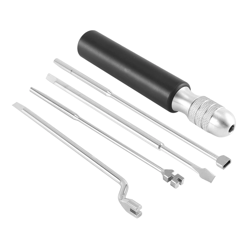 

5Pcs Piano Tuning Repair Tool Piano Maintenance Tool Piano Handle Tuning Tool For Piano String Machine