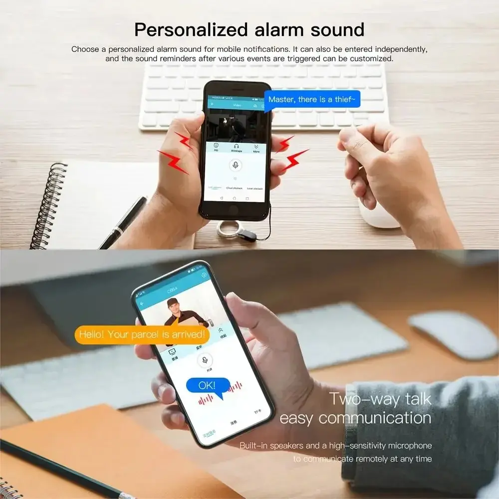 Luowice-À Prova de Intempéries AI Human Detection Surveillance Câmera IP, Bala, Rastreamento Automático, 9MP, WiFi