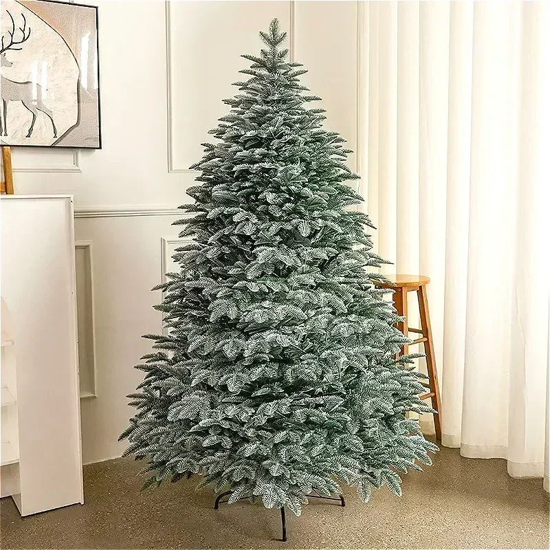 PE Artificial Christmas Tree with Lights Fir Tree Christmas Decorations Outdoor Indoor Christmas Ornaments 150cm180cm210cm