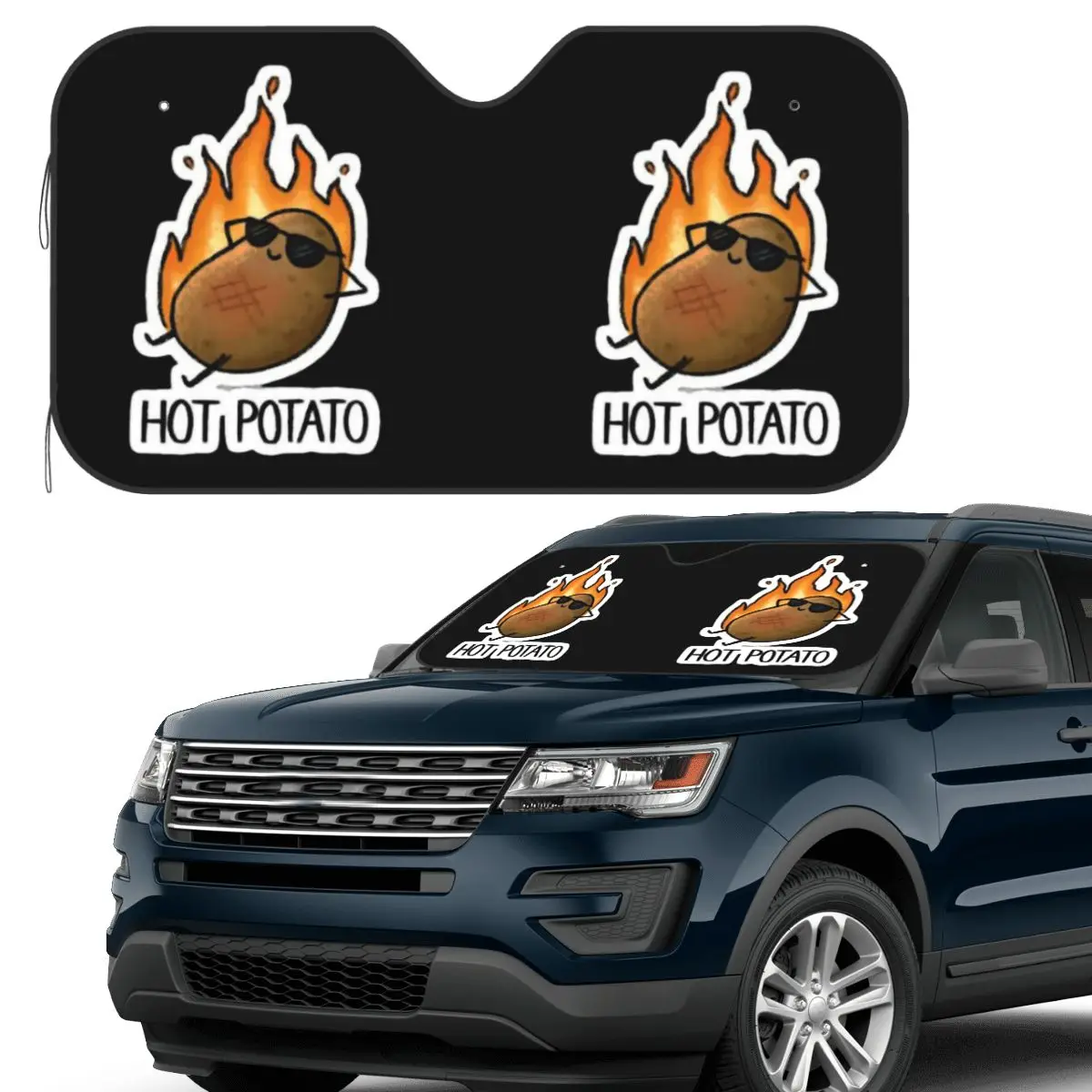 

Солнцезащитный козырек Fisher Potato, лобовое стекло автомобиля, переднее лобовое стекло, солнцезащитный козырек, аксессуары, чехлы