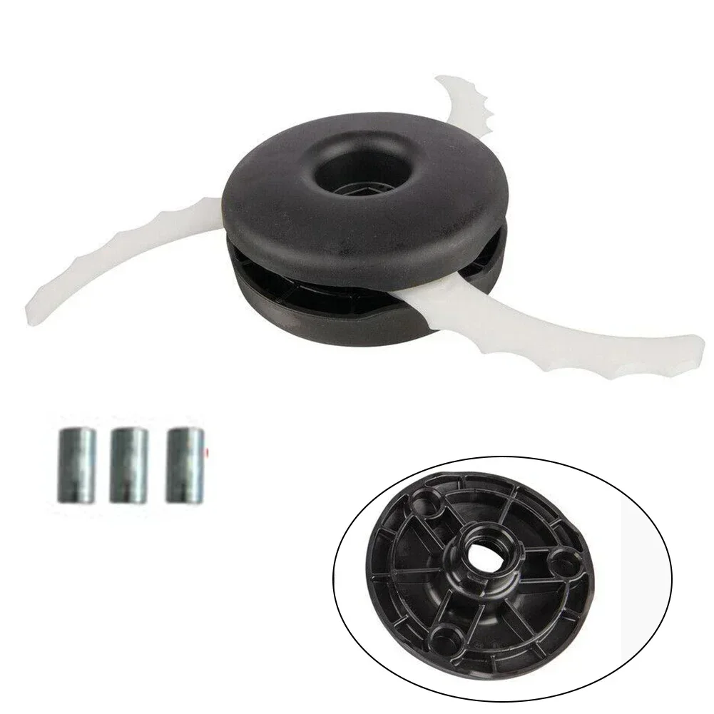 

For Plastic Cutter Head + Plastic Blade 198383-1 Similar Thread End For Trimmer M8 M10 Trimmer Accessories Tool
