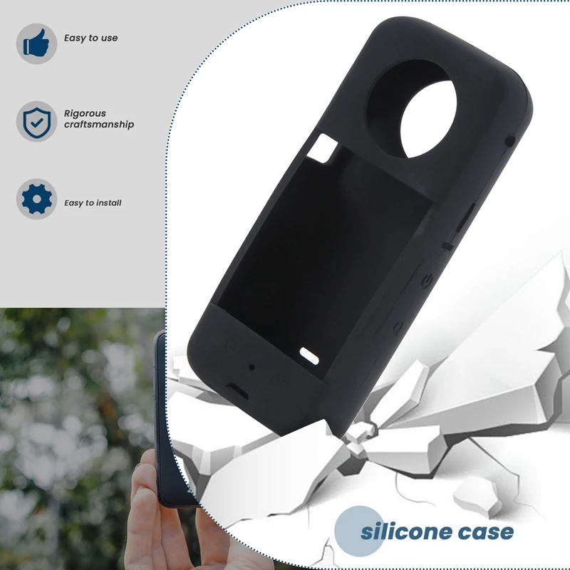 Selfie Stick For Insta360 X3 Lens Protector Cover For Insta360 X3 Accessories Screen Protector Film