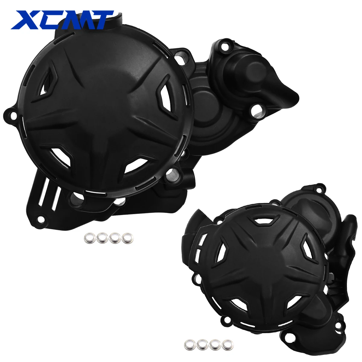 2024 Motorcycle Clutch Cover Ignition Protector Guard For KTM EXC250 EXC300 XCW250 XCW300 GasGas  250 300 EC/EX/MC Husqvarna TE