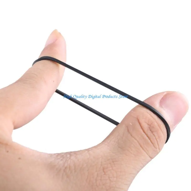

U2JE 5Pcs/Pack Tape Recorders Belt Fit for WF-939 Tape Machine Replacement Double Cassette Deck Player Rubber Belts