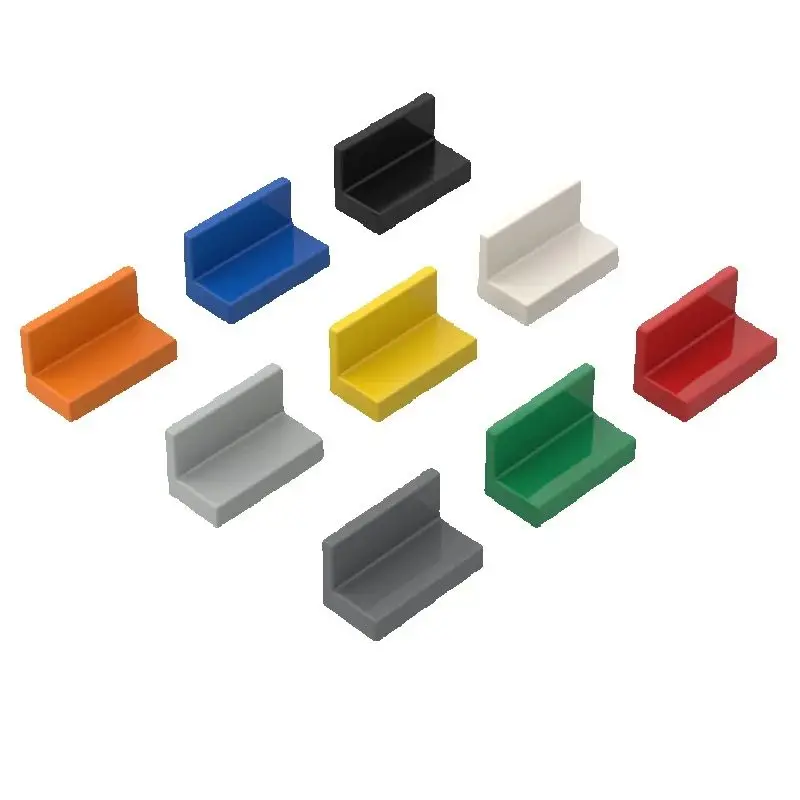 10Pcs 4865 Wall Panel Building Block Moc Seat Color Accessories Compatible with Brick DIY Children's Toy Assembly