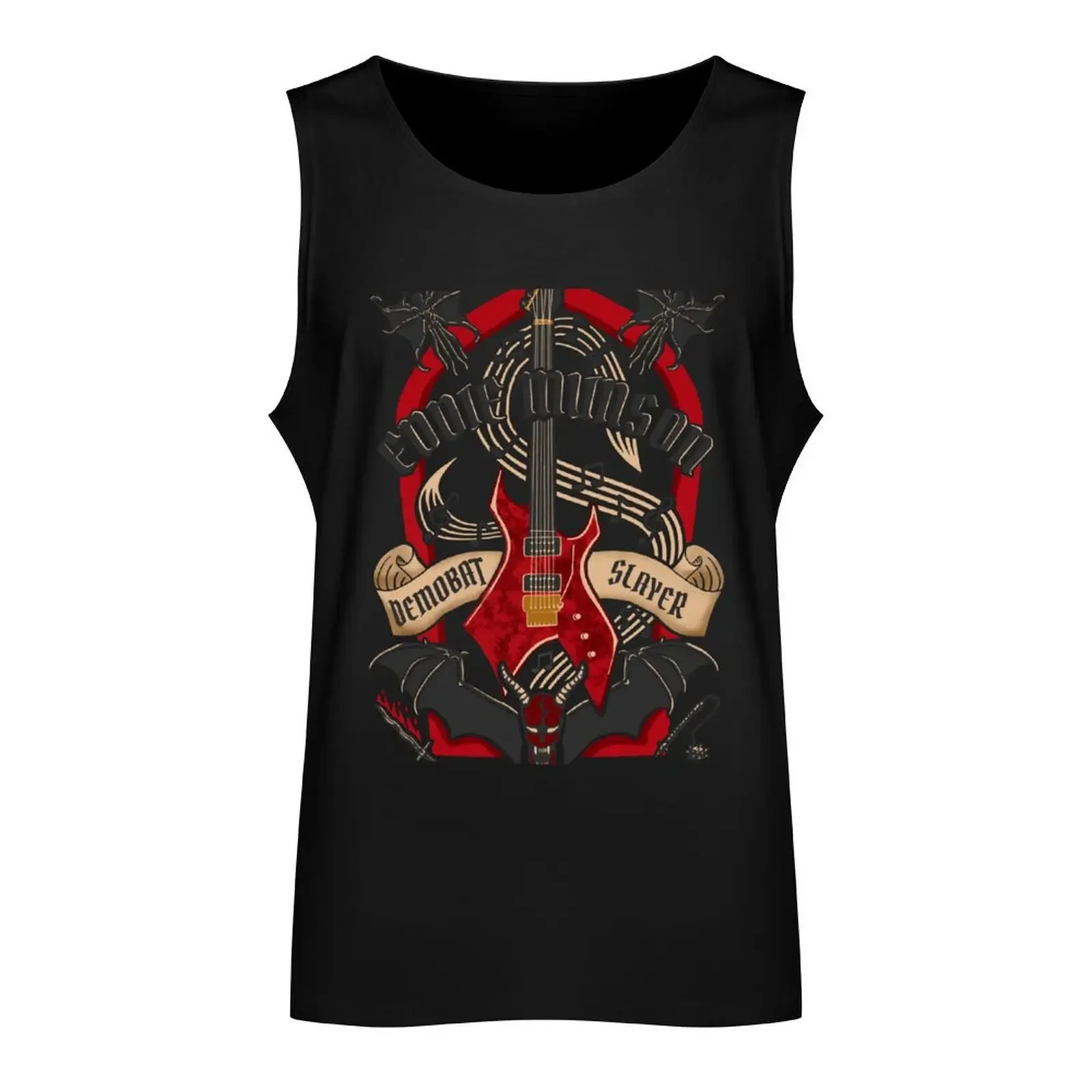 Eddie Munson Tank Top clothes for men sports t-shirts for men Men's gym cool things