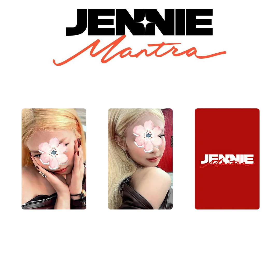 Gruppo ragazza sudcoreana BK Pink Ink Solo singolo mantra di Jennie