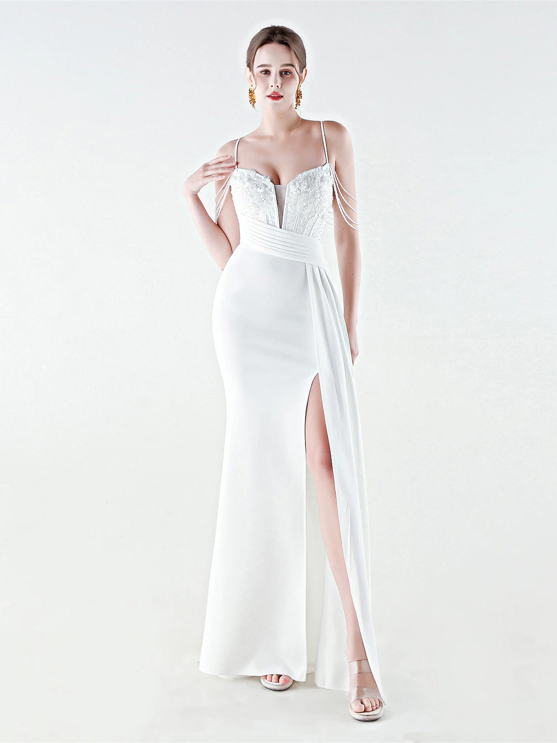 Elegant Evening Gown for Girls Unique Design High End Feeling Perfect for Important Occasions Birthday Party Ball Dress
