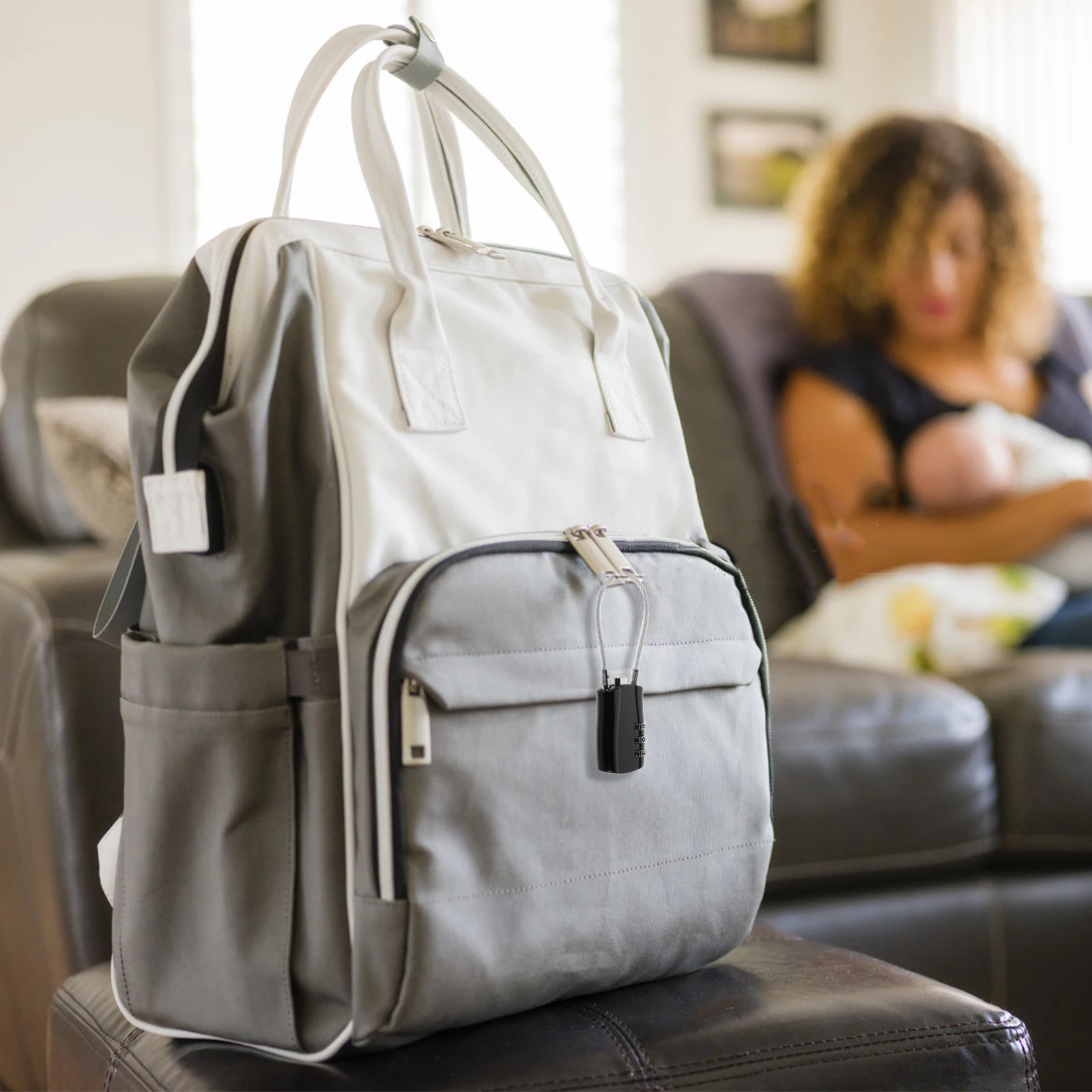 

Stylish Mini Zinc Alloy Password Durable Metal Combination Lock For Suitcase Cabinet Gym Locker Luggage Padlock Resettable Code