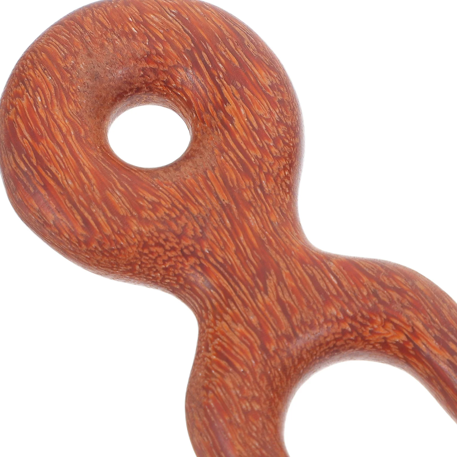 Strumento per massaggio ai piedi in legno Manico lungo Meridiano Trigger Point Massager Pettine rilassante per le mani posteriori Gambe del collo Pettine in legno Dente largo