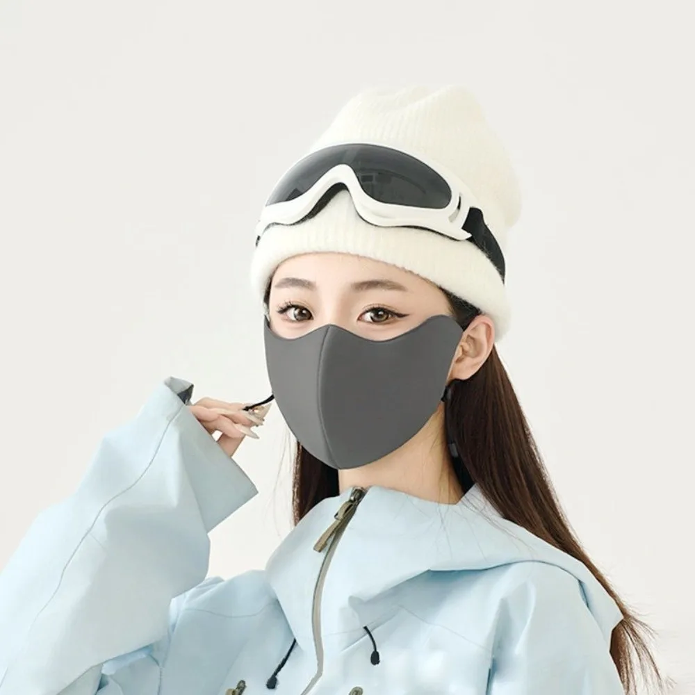 New Breathable Warm Mask Washable Dustproof Face Mask Face Veil Women