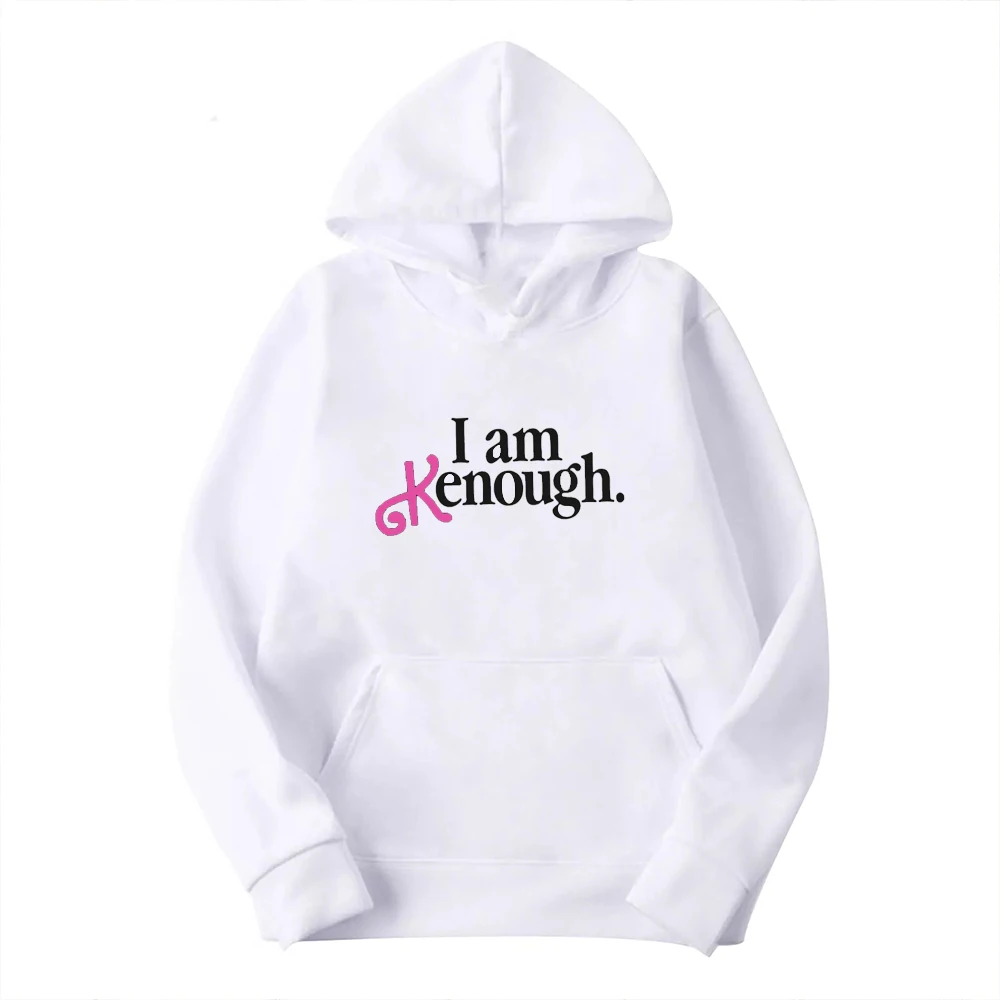 Man Woman’s IAm Kenough Hoodie Vintage Clothes Camise Sportswear Spring and Autumn Keep Warm