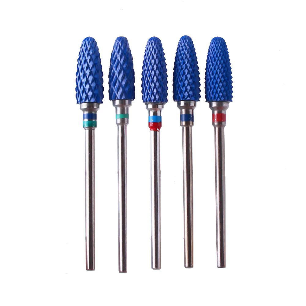 1pc Ceramic Nail Drill Bit Milling Cutters for Manicure Burr Electric Cuticle Remove Files Gel Polish Tools Nails Accessories