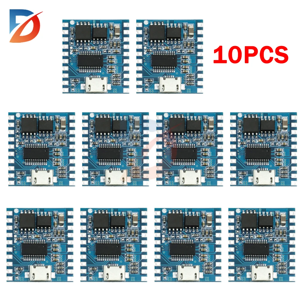 1-10PCS audio module voice playback control module one-to-one trigger serial port control segment MP3 player IO trigger SV19R