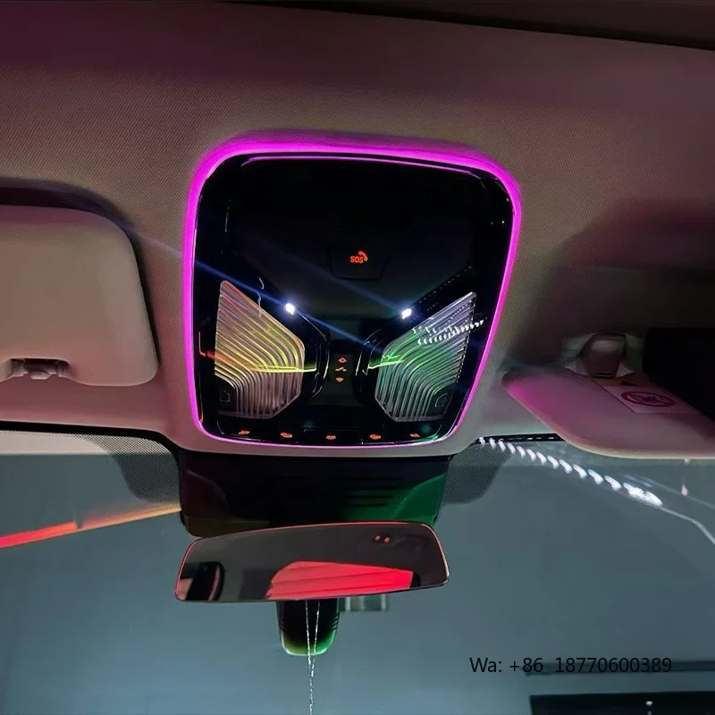High End Car Interior Follow Original Car Mood Light Multiple Color Reading Ambient Light for BMW 3 4 5 6 7Series X3 X4 X5 X6 X7