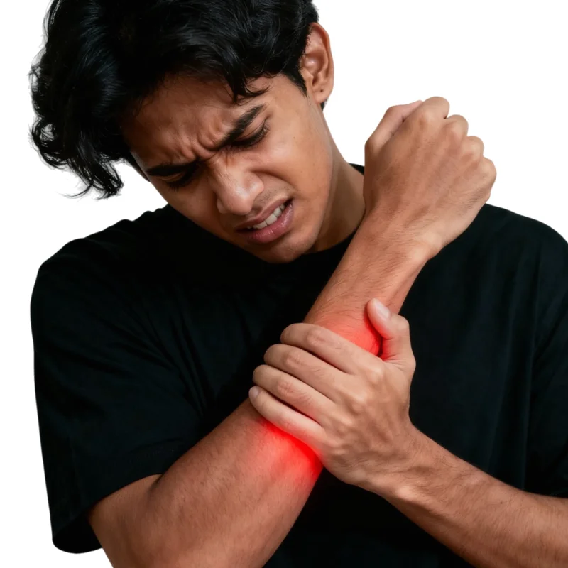 

HLKGO 25 диодов с двойной длиной волны LLLT лазер 650 нм 808 нм для облегчения жесткости хронического боли при артрите