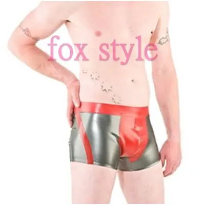 

резиновые шорты Нижнее белье BOXERS серебро и красный