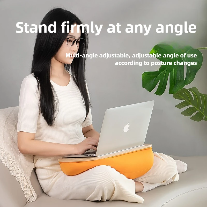 ‌Ergonomic Laptop Stand Multi-Angle Bed Desk for Reading Bedroom Bed Lazy Table Multifunctional