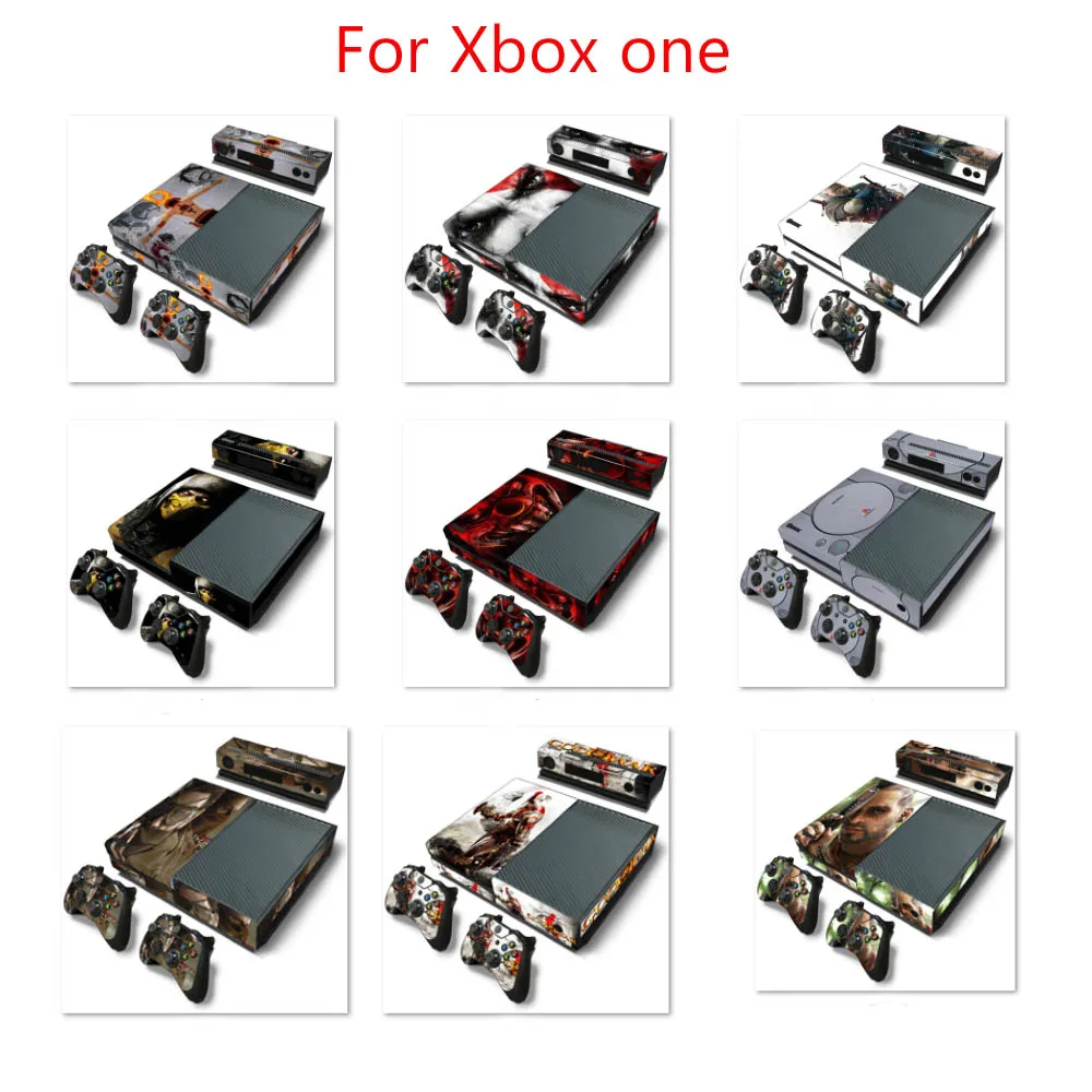 

10PCS Protective Cover Sticker For Xbox One Console Skin For Xbox One Gamepad Full Package Sticker Game Accessories