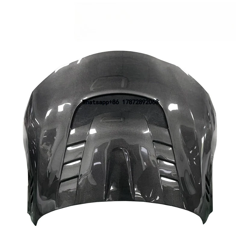 Perfect Fitment Carbon Fiber Vented Hood VRS Style for MK5 Supra A90 Conversion