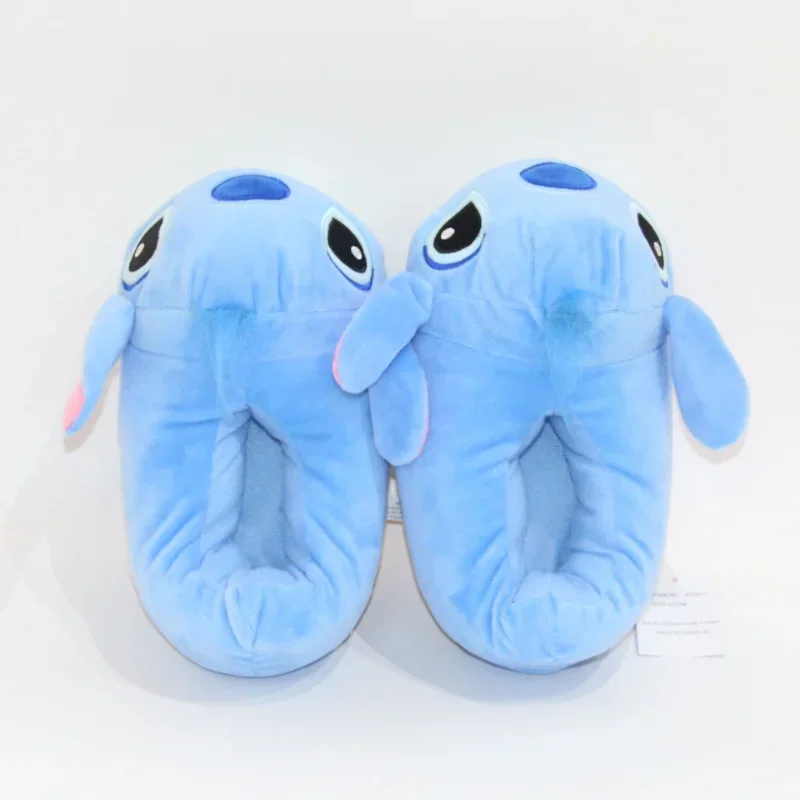 Disney Stitch Cotton Slipper bambini Cartoon Soft autunno inverno pantofole calde Cute Boy Girl Indoor Bedroom Household Shoes