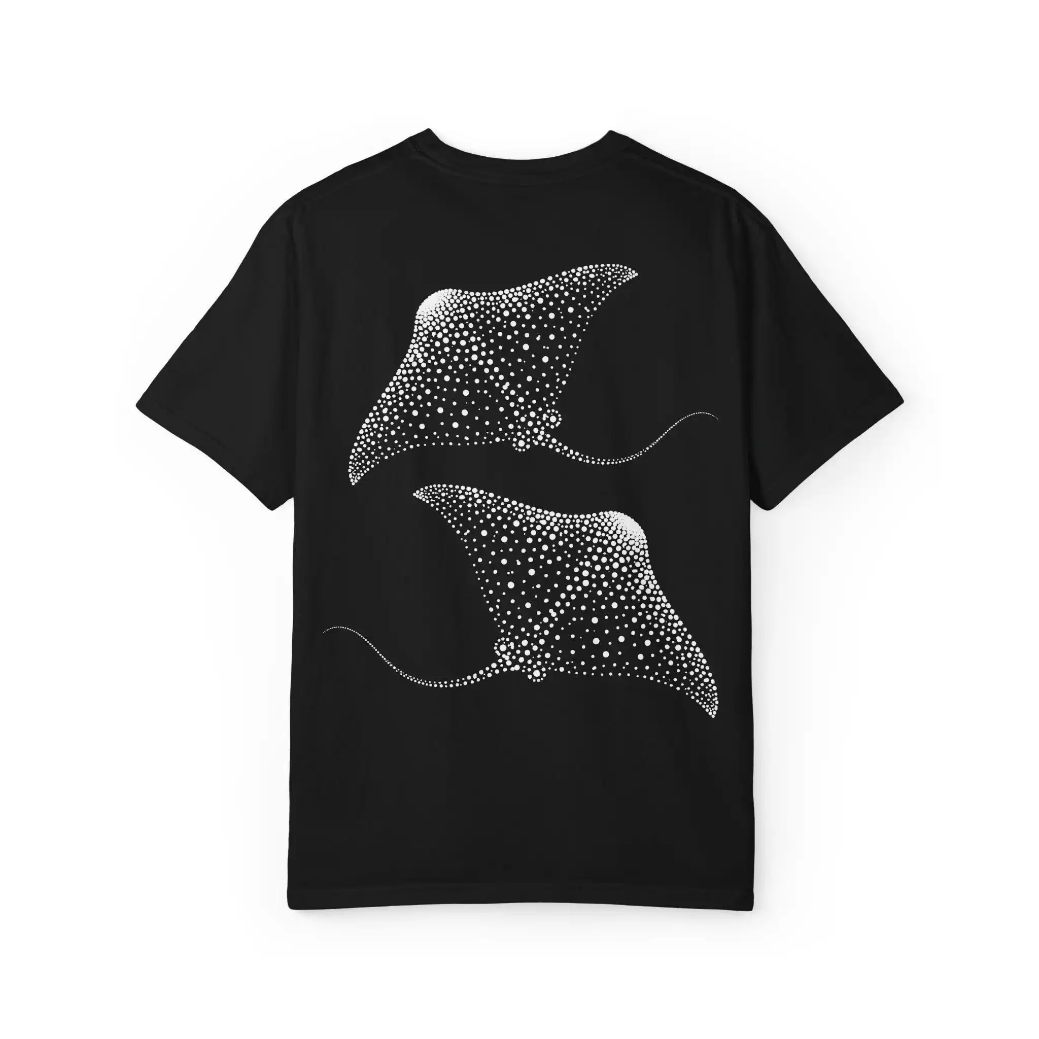 Stingray Manta Ray Cotton T Shirt Marine Life Ocean Biology Scuba Diving Graphic Tee