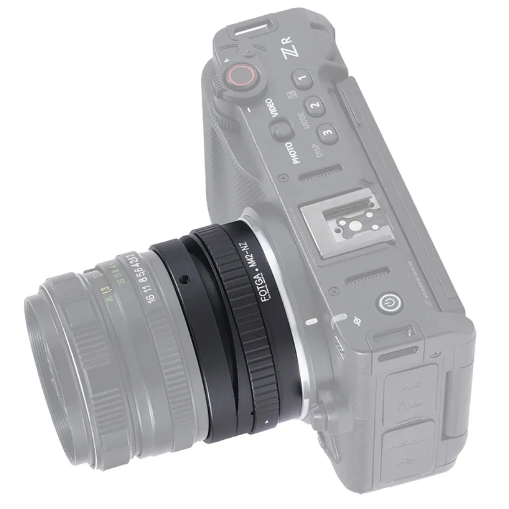 Anillo Adaptador  Lente M42 a EOS R / Adaptador  Lente M42 a NZ Tilt Shift para Canon EOSR RP para Cámara Nikon sin Espejo