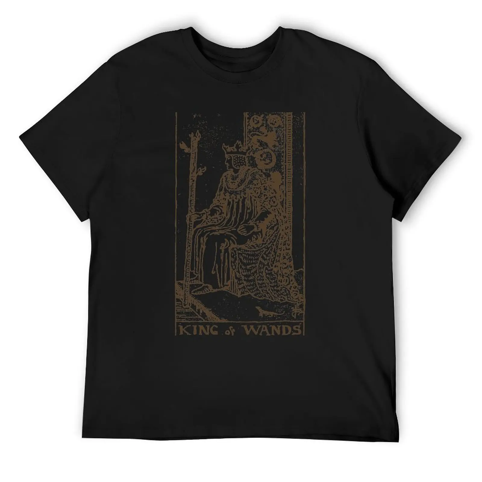 

King of Wands T-Shirt funny meme t-shirts Short sleeve tee custom t-shirts anime stuff big and tall t shirts for men
