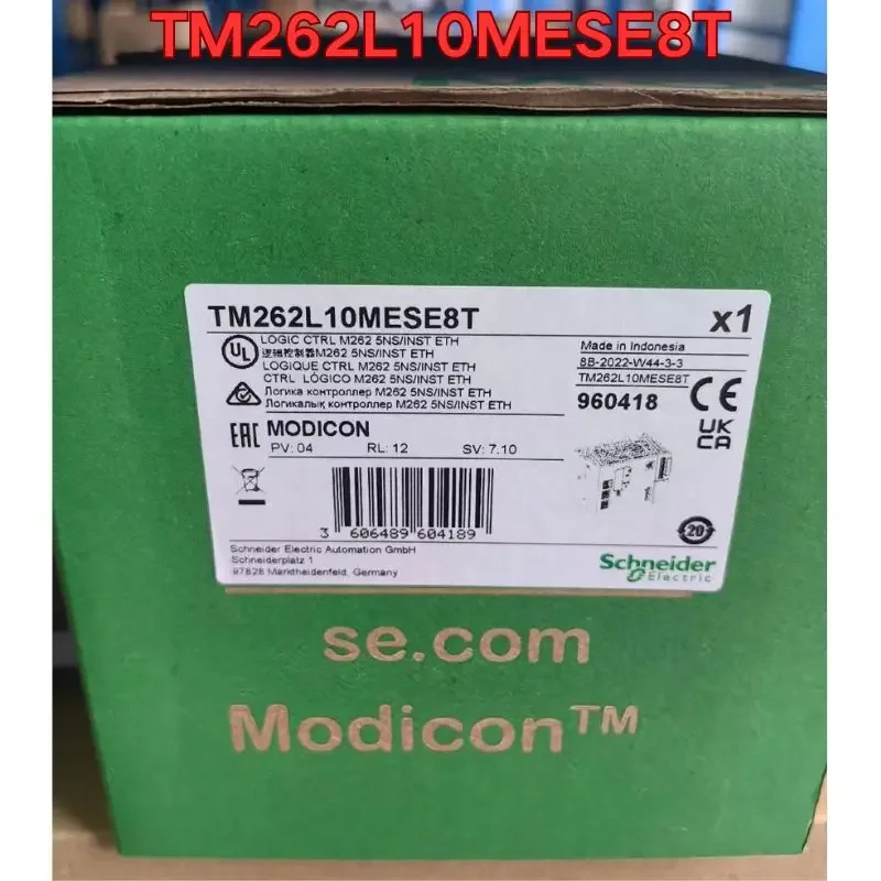 

New unused PLC module TM262L10MESE8T