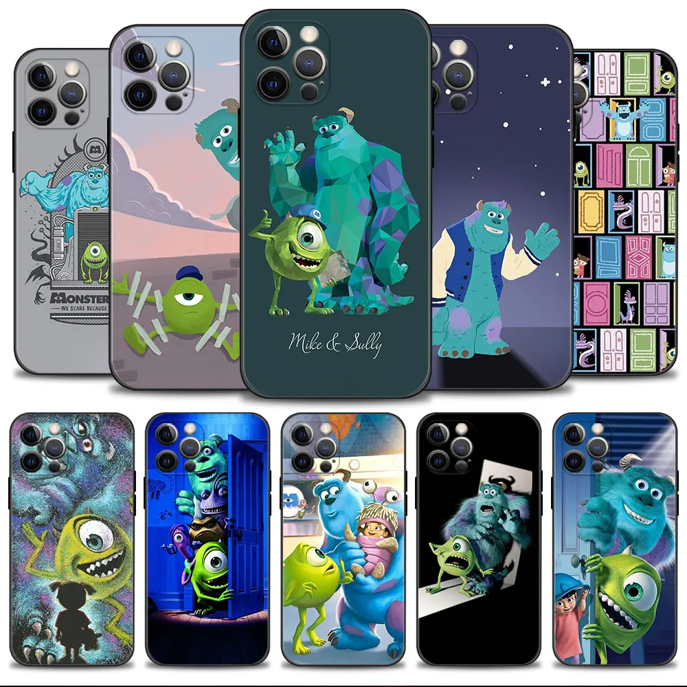 Phone Shell For Apple iPhone 15 14 13 12 11 Pro Max 13 12 Mini XS Max XR X 7 8 Plus Case Monsters Inc Color Art