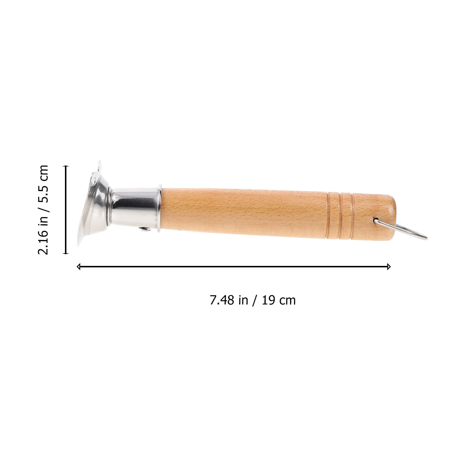 

2pcs Soup Pot Handle Replacement Anti Scalding Removable Pan Grip For Noodle Milk Pot Wooden Handle Kitchen Supply