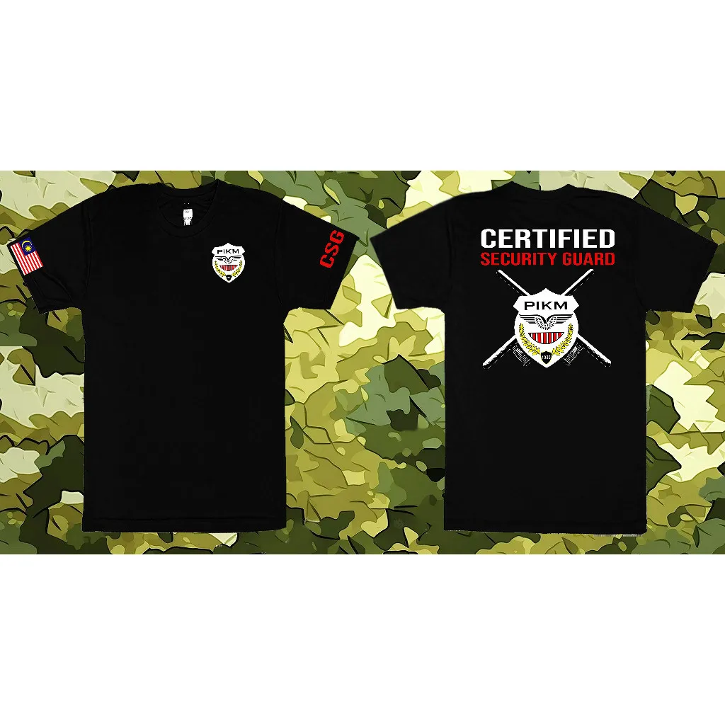 

Ready Stock Rock Band Heavy Metal CSG SECURITY T-shirt Unisex 100% Cotton Print Round Neck Top