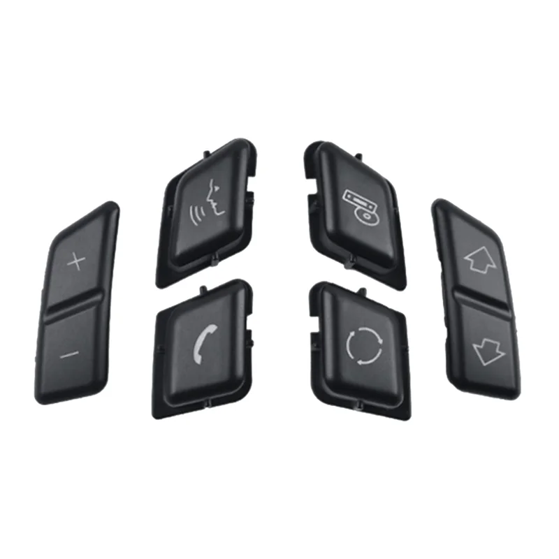 

A040-Car Steering Wheel Button Covers Control Menu Switch Button Cover Volume For BMW X1 E84 3 Series E90 E91 E92 E93