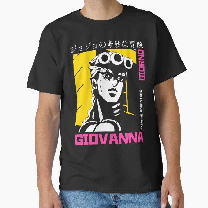 

Joku 0812 JoJo's Bizarre Adventure Anime Gift t shirt Manga the strongest stand user Graphic Clothes Y2K clothing All size Tops