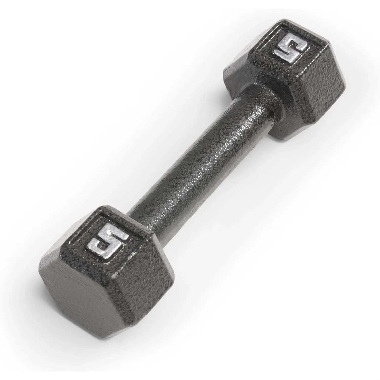 

Cast Iron Hex Dumbbells Collection - Available Sizes From 3 Lb To 100 Lb, Sold Individually