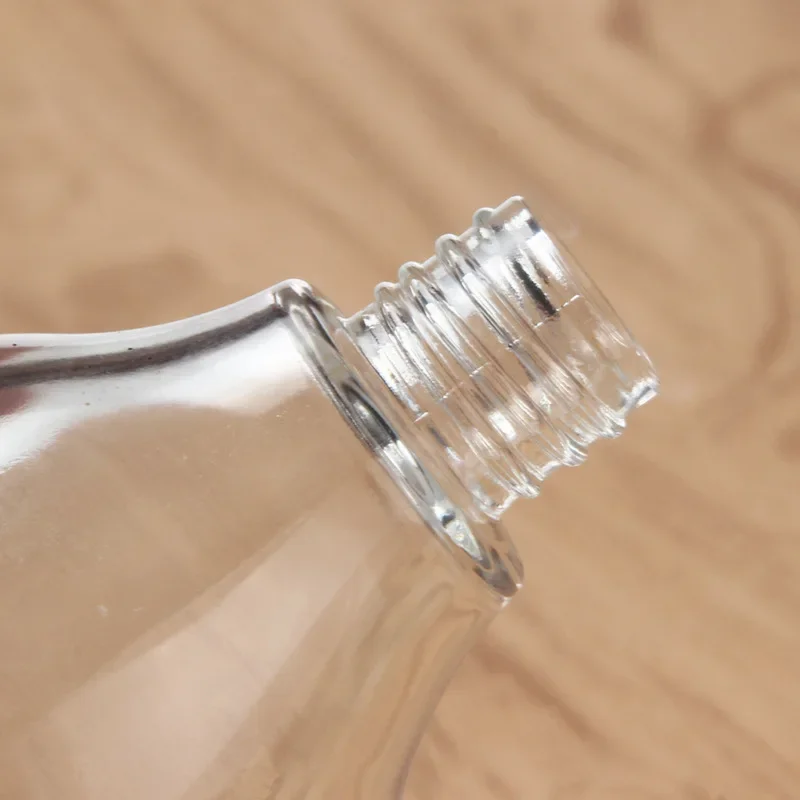 40ml Dropper Bottle New Design Push Button Flat Shoulder Essential Oil Bottle Cosmetic Glass Dropper Bottle Refillable Bottle