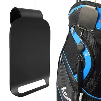 Bolsa de Golf con almohadilla de aterrizaje de Metal, Clip de bolsa de Metal, telémetro magnético, correa, accesorios de Golf, regalos para entusiastas del Golf, hombres y mujeres