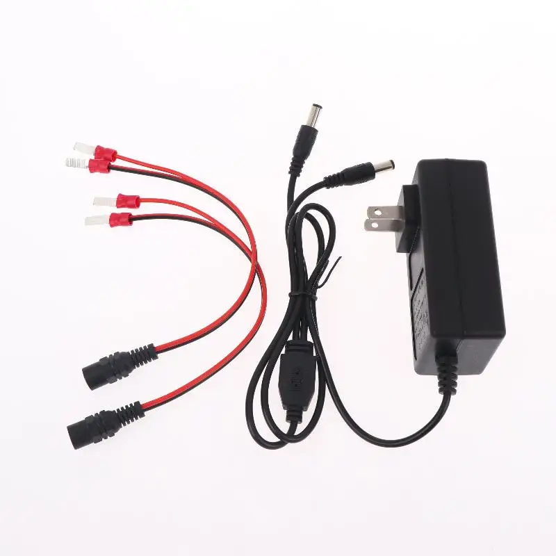Portable 18/21V/24V Lithium Dual-head Charger Overload Protection Universal Battery Charger Plug-in Charger