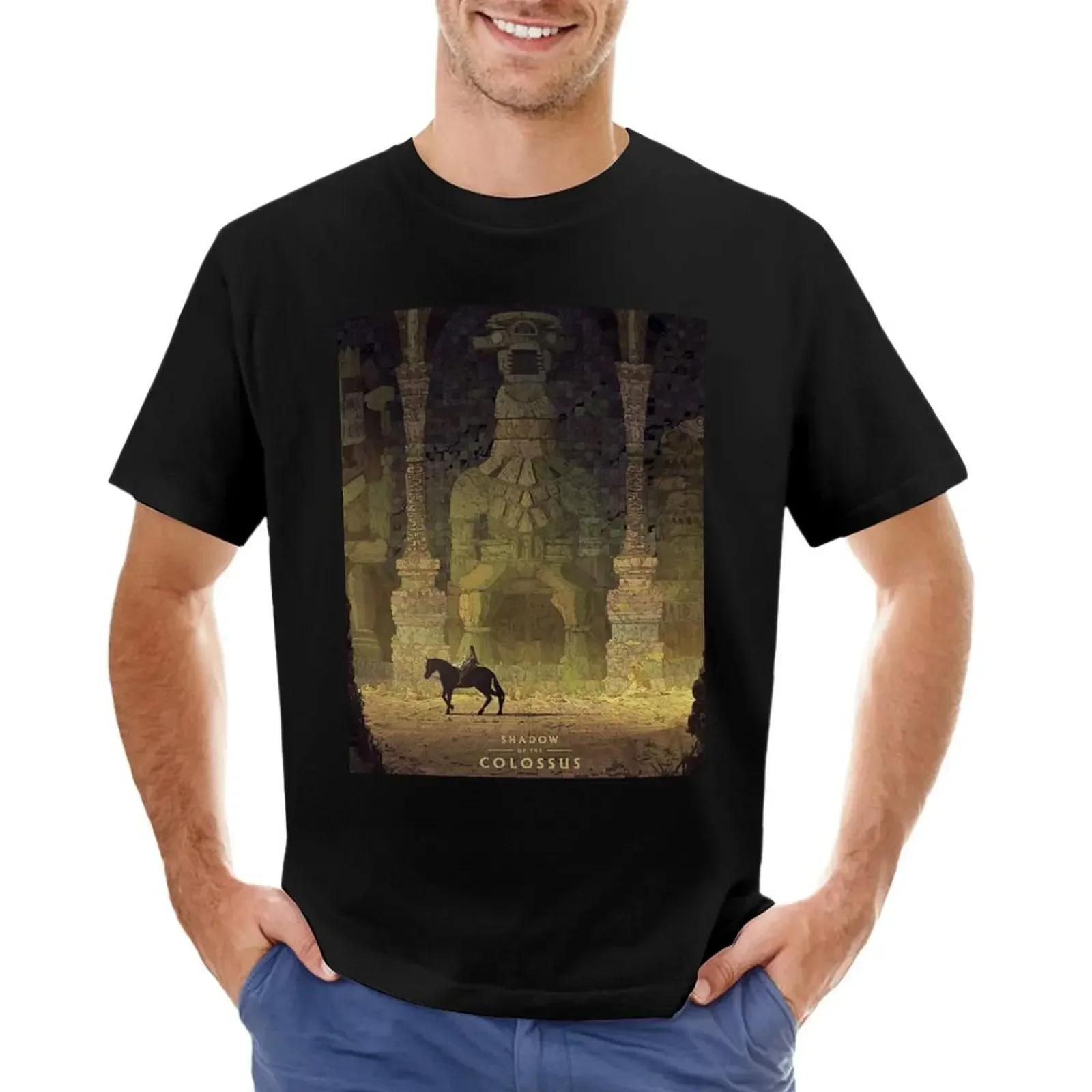 Shadow of the colossus T-shirt cute clothes cute tops men clothings