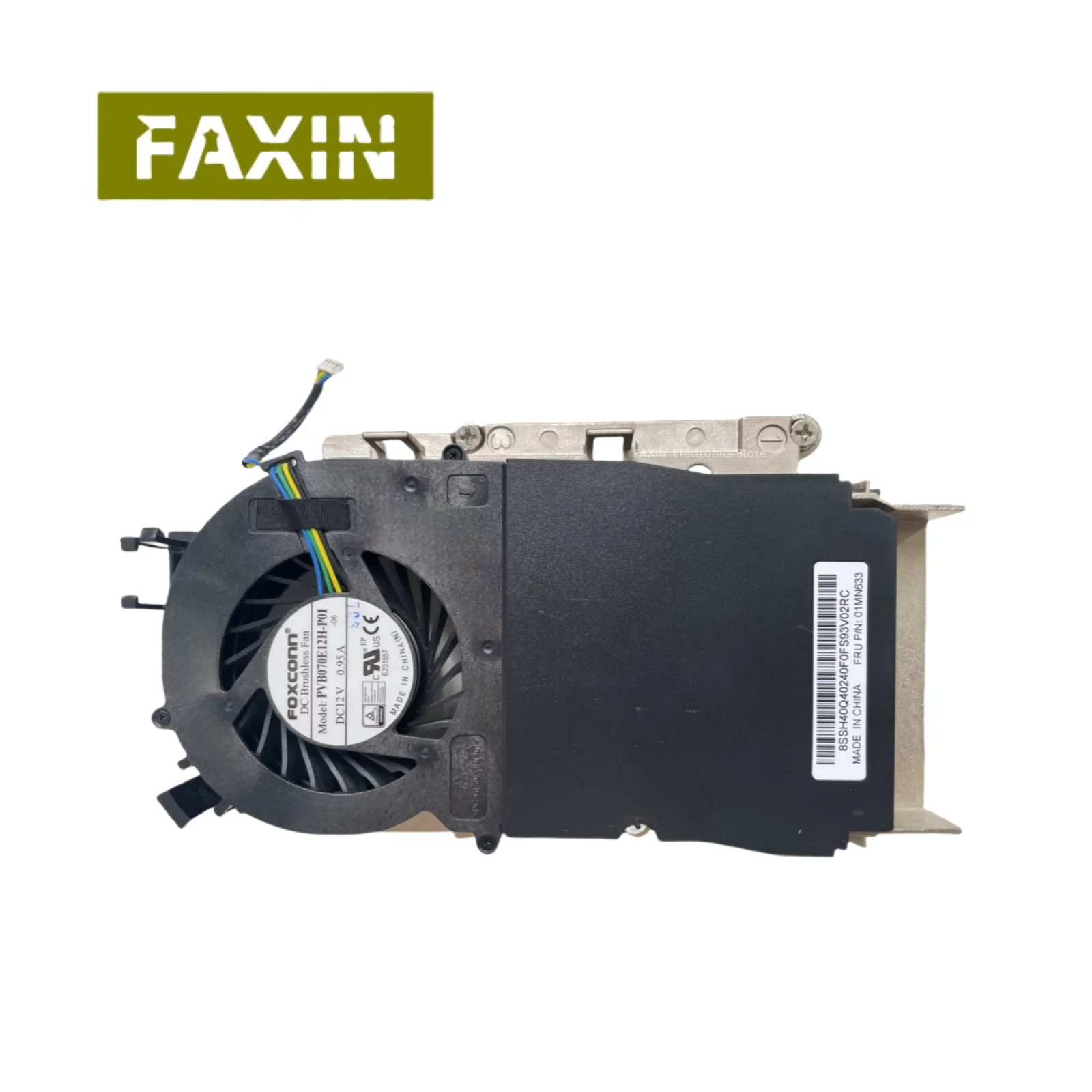 

Original Used For Lenovo ThinkCentre M720Q M920Q M920X CPU Cooler Fan Heatsink 01MN633 PVB070E12H-P01 DC12V