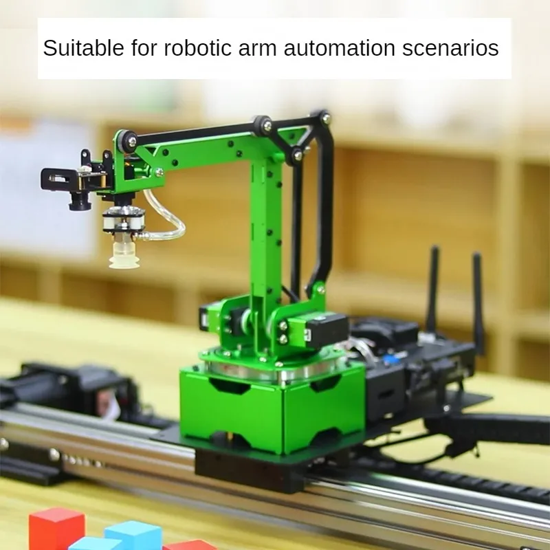 Elektryczna szyna ślizgowa do 5-osiowego ramienia robota MaxArm, robotika open source, manipulator dla Arduino i programowalny robot AI Python.