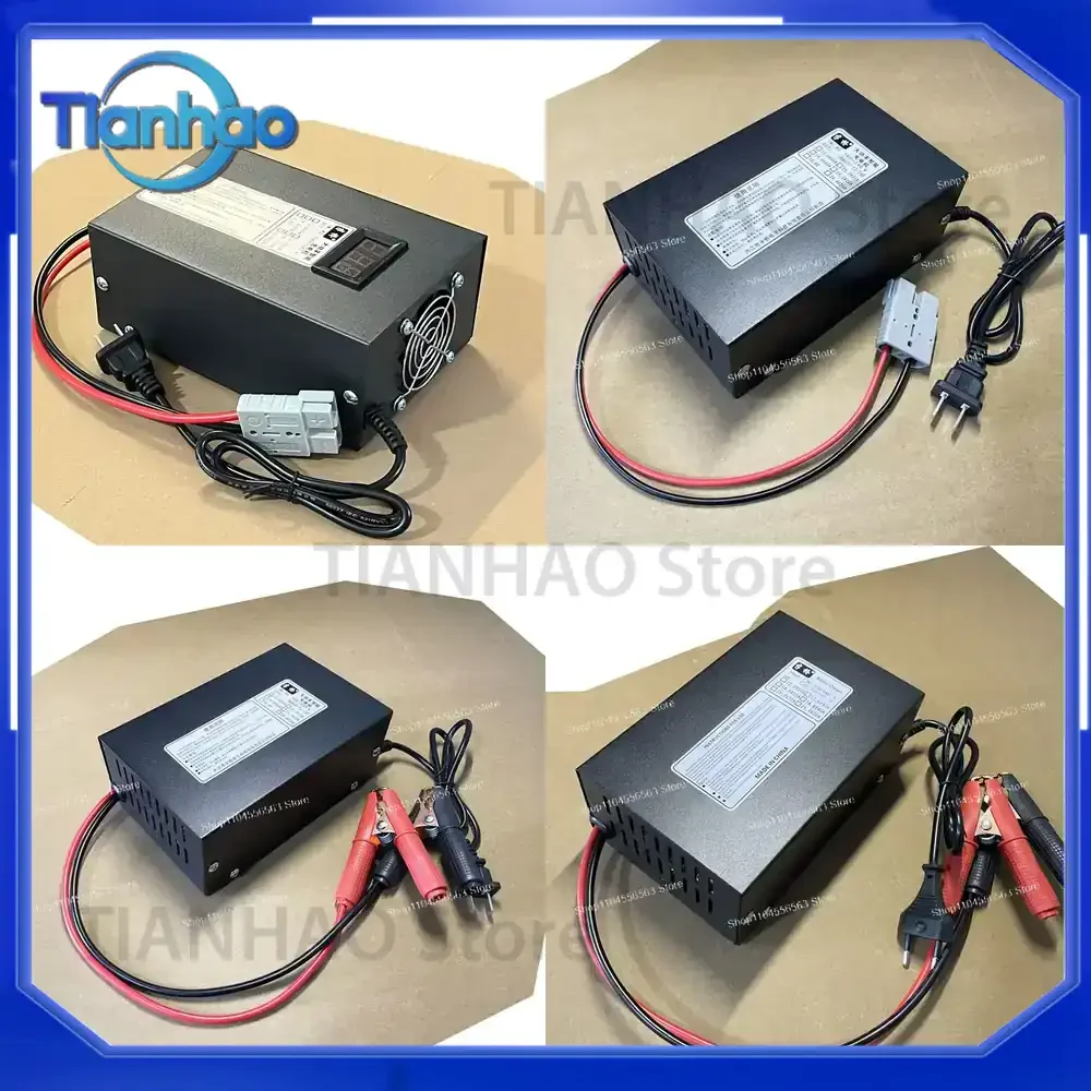High Power Fast Charger for Half Bridge 40A 60A Three Strings Four Strings 14.6V 12.6V Lithium Iron Phosphate Ternary Lithium