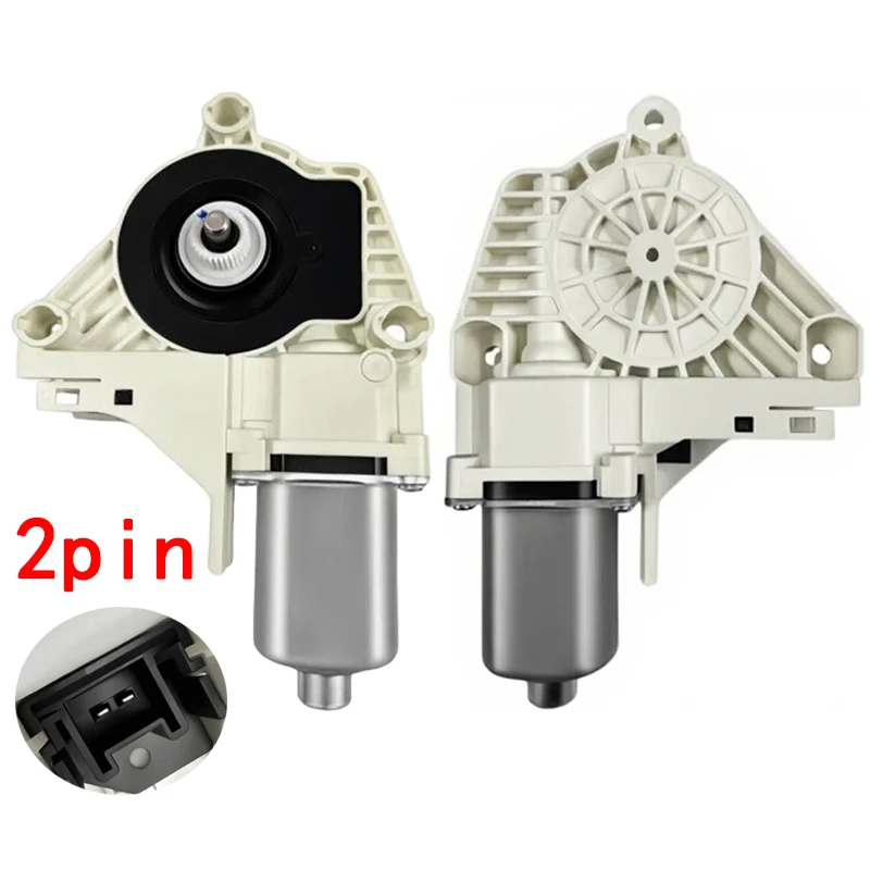 Car Door Glass Power Window Regulator Motor 2Pin For Porsche Cayenne 958 2011‑2018 4 Doors Replacement 8K0959812A 8K0959811A