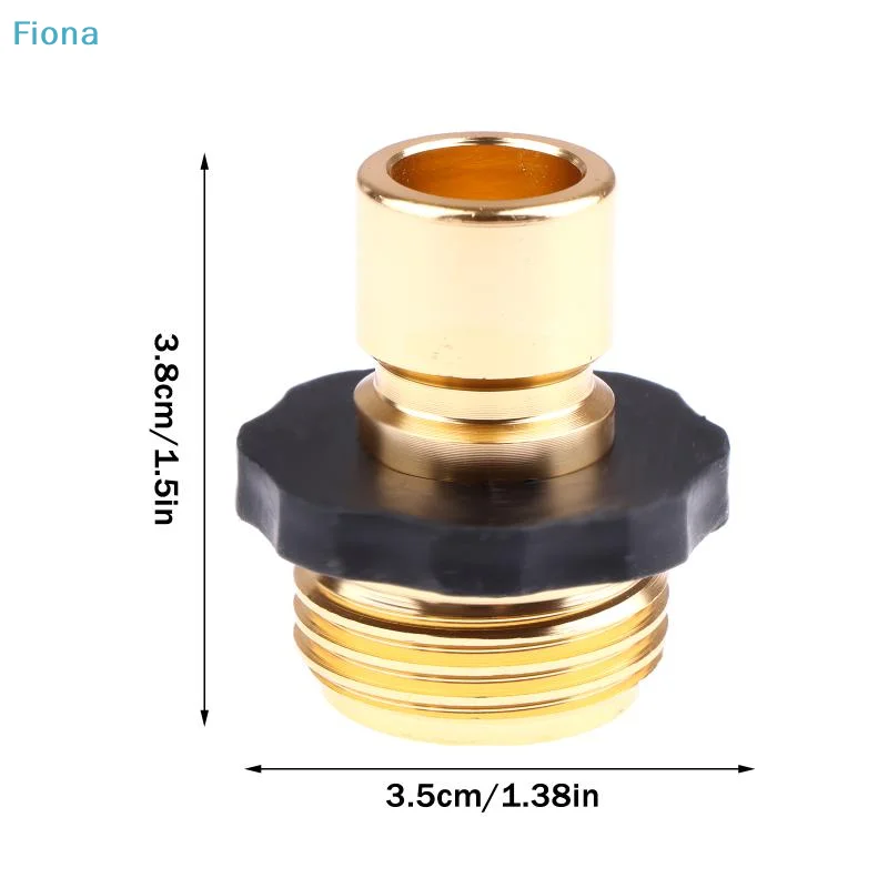 ☭Garden Hose Quick Connector 3/4 Inch Internal Thread Male And Female Garden Hose Connector Quick Connector Hose Accessories