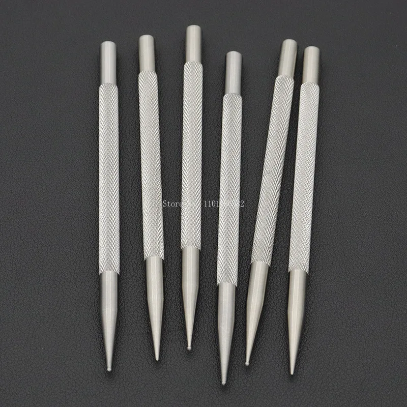 Leather Carving Pattern Tracing Line Marking Positioning Stainless Steel Pen Diy Manual Leather Goods Making Auxiliary Tools