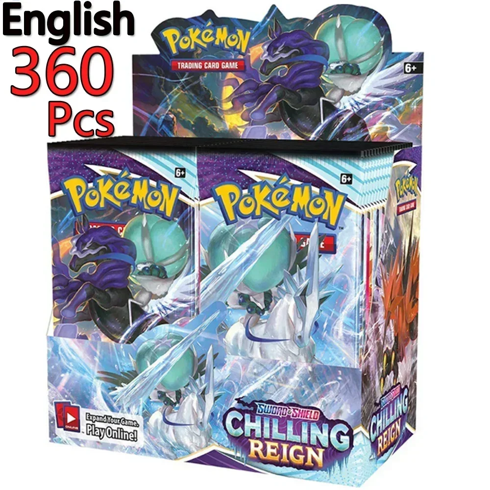 Hot Spanish Pokemoned Cards English French CROWN ZENITH SILVER TEMPEST Lost Origin Brilliant Stars Carte pokragon Collection Toys