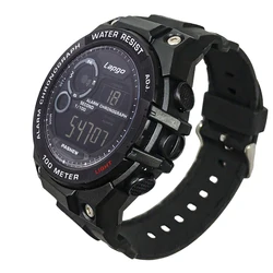 Fashion Men Digital Watch Big Dial Muti-function Diver Electronic Hand Clock Boy Waterproof Stopwatch Sport Wristwatches Male