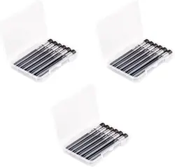 18 PCS Majohn A1, A2 , A3 Fountain Pen Ink Cartridges Black Color, 5.5mm Bore Diameter Ink Pen Refills