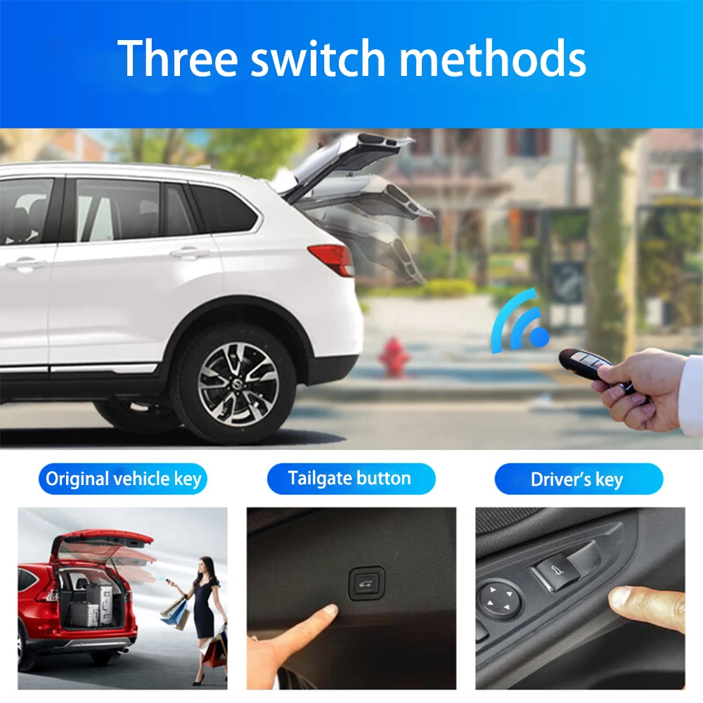 ZJCGO Power Trunk Electric Suction Tailgate Intelligent Tail Gate Lift Strut for Roewe Ei5 MG EP ES MG5 EV 2018~2024